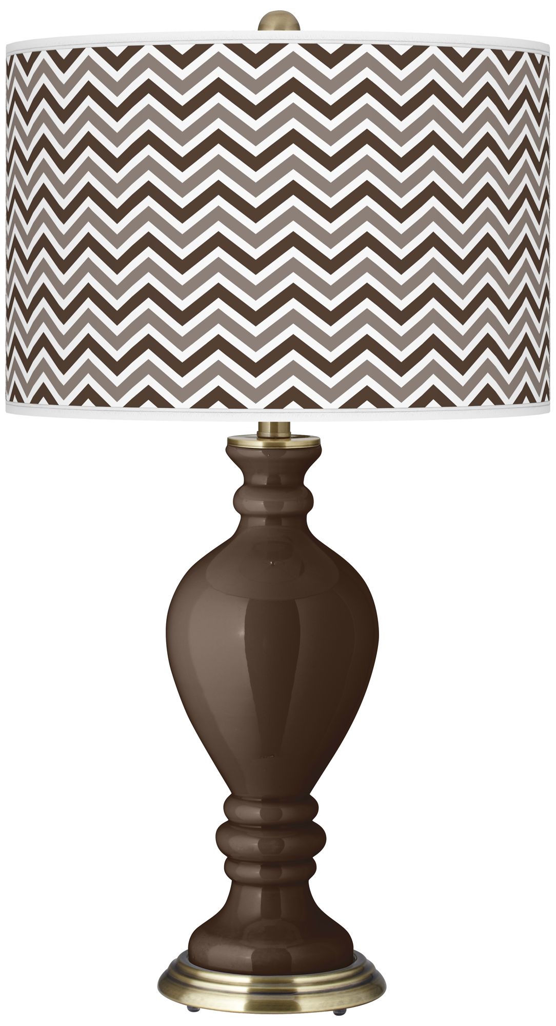 Carafe Narrow Zig Zag Civitia Table Lamp