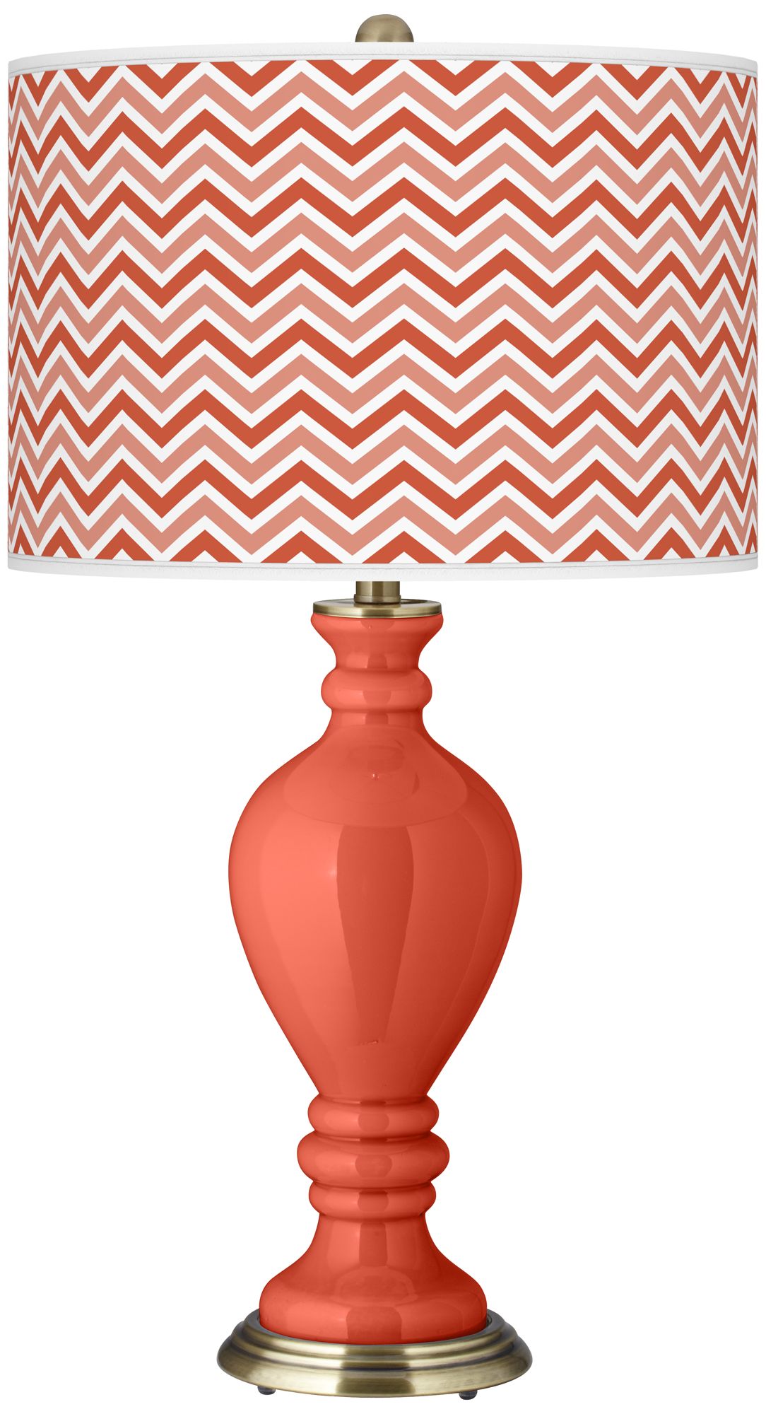 Koi Narrow Zig Zag Civitia Table Lamp