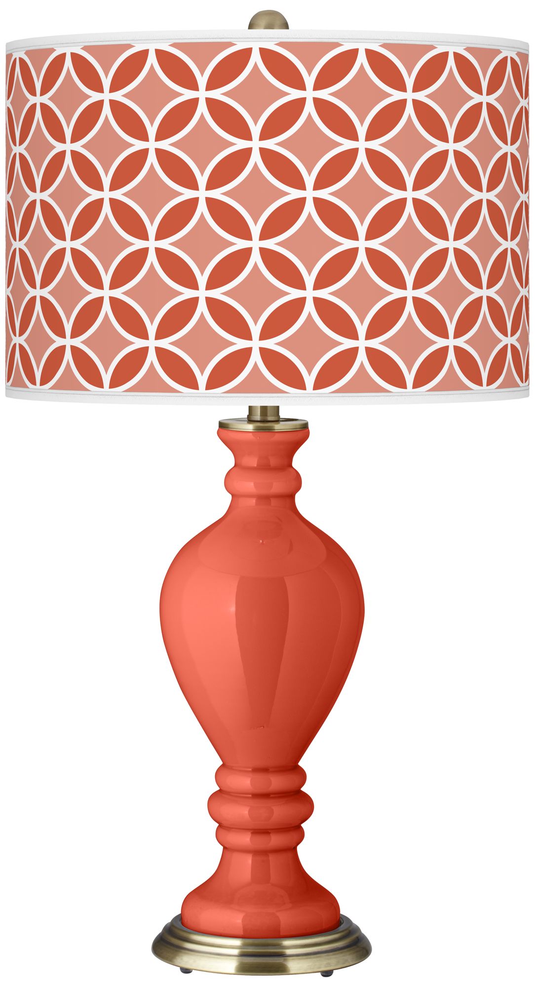 Koi Circle Rings Civitia Table Lamp