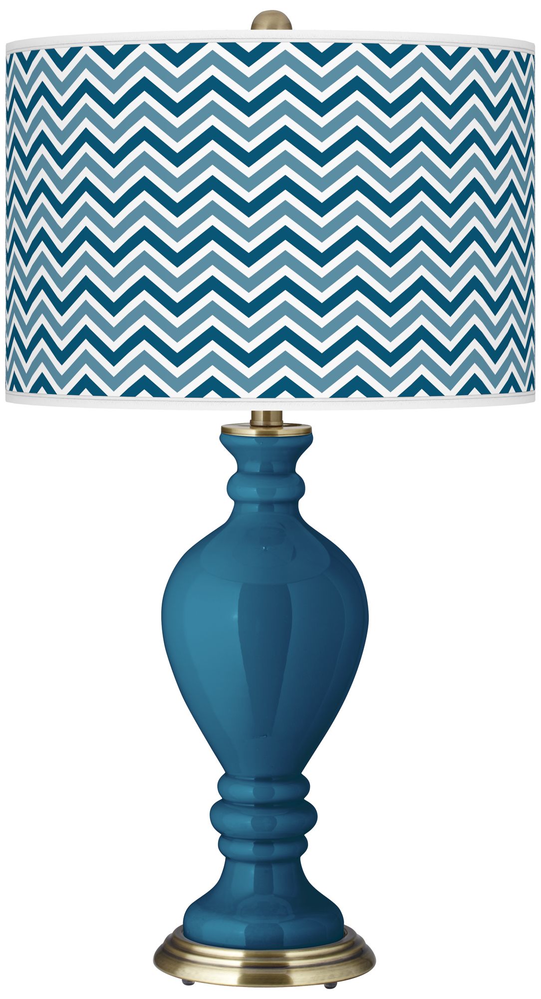 Bosporus Narrow Zig Zag Civitia Table Lamp