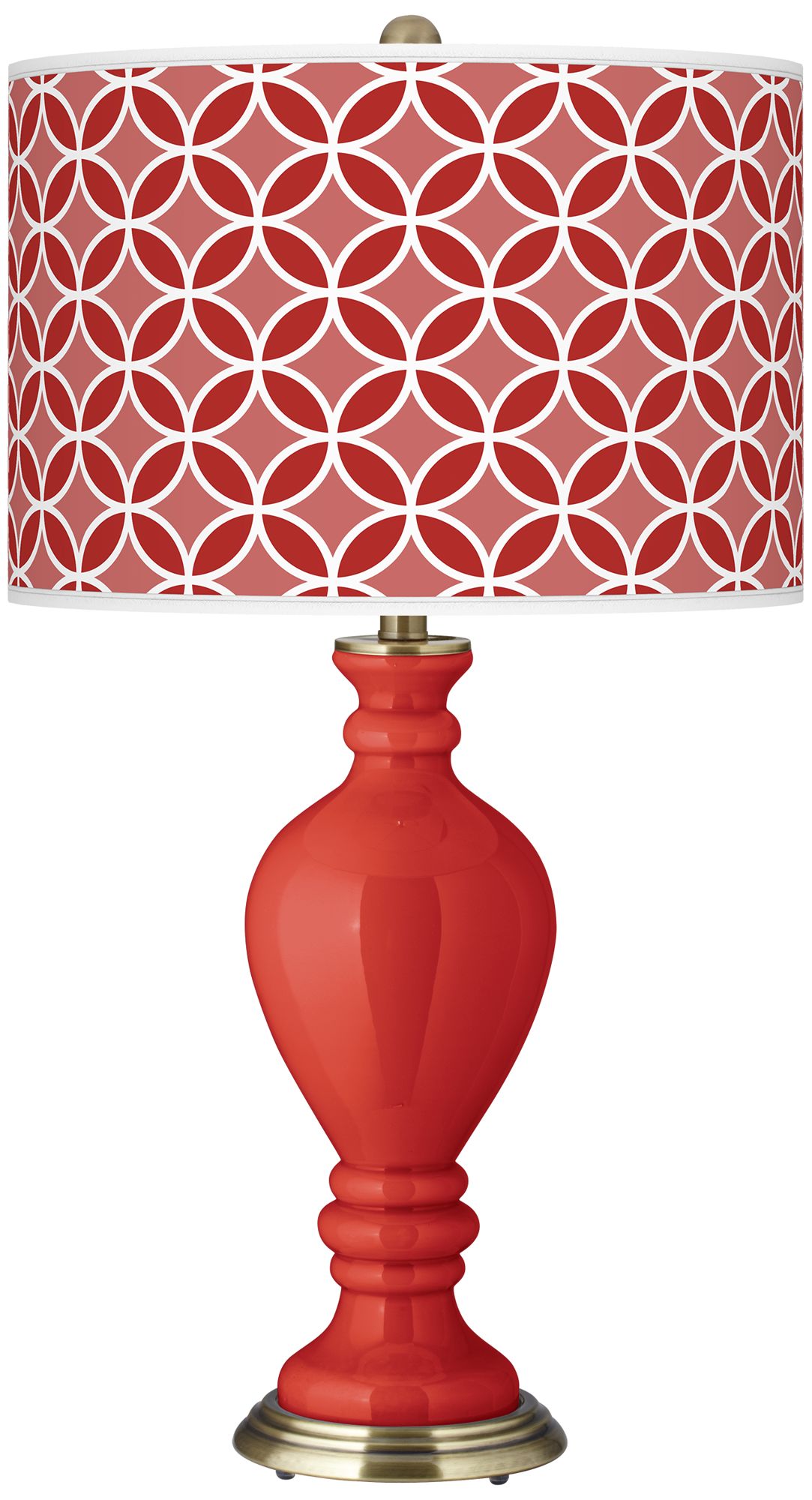 Cherry Tomato Circle Rings Civitia Table Lamp