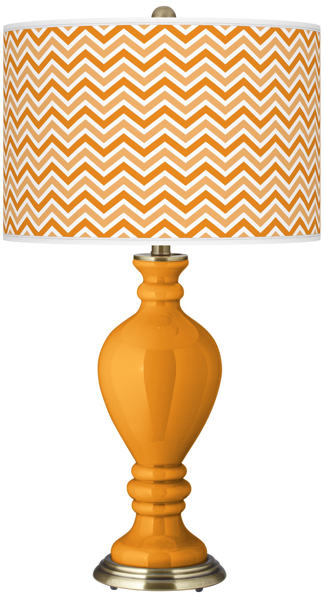 Carnival Narrow Zig Zag Civitia Table Lamp