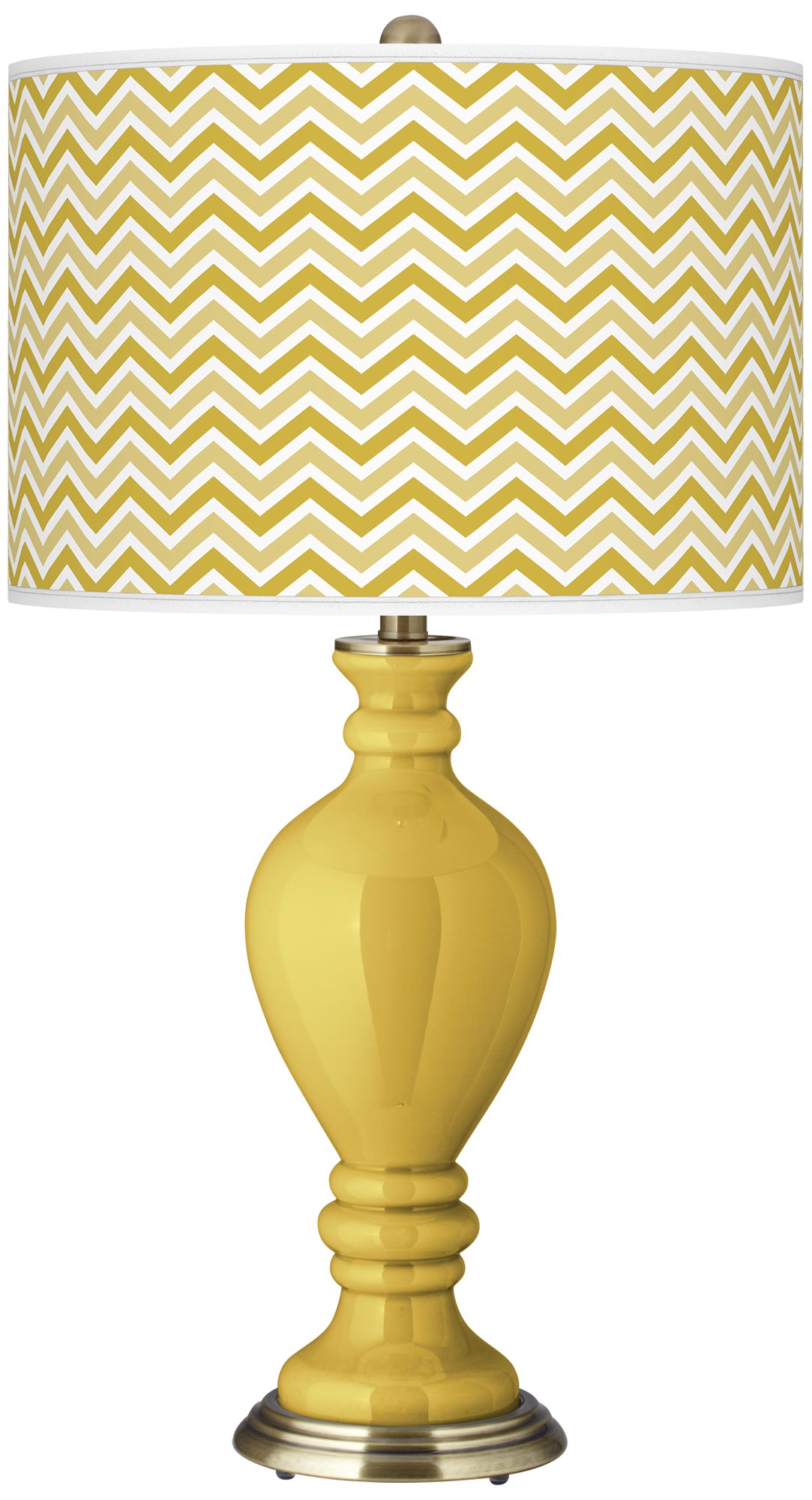 Nugget Narrow Zig Zag Civitia Table Lamp