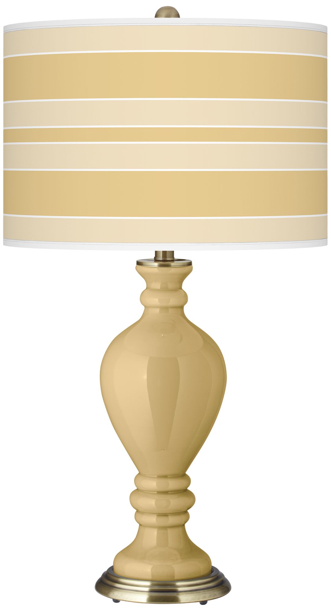 Humble Gold Bold Stripe Civitia Table Lamp