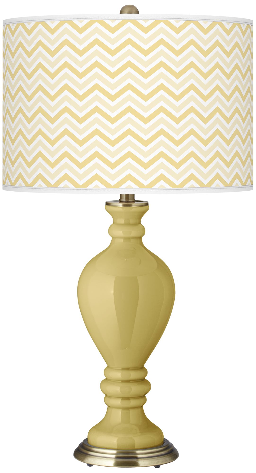 Butter Up Narrow Zig Zag Civitia Table Lamp