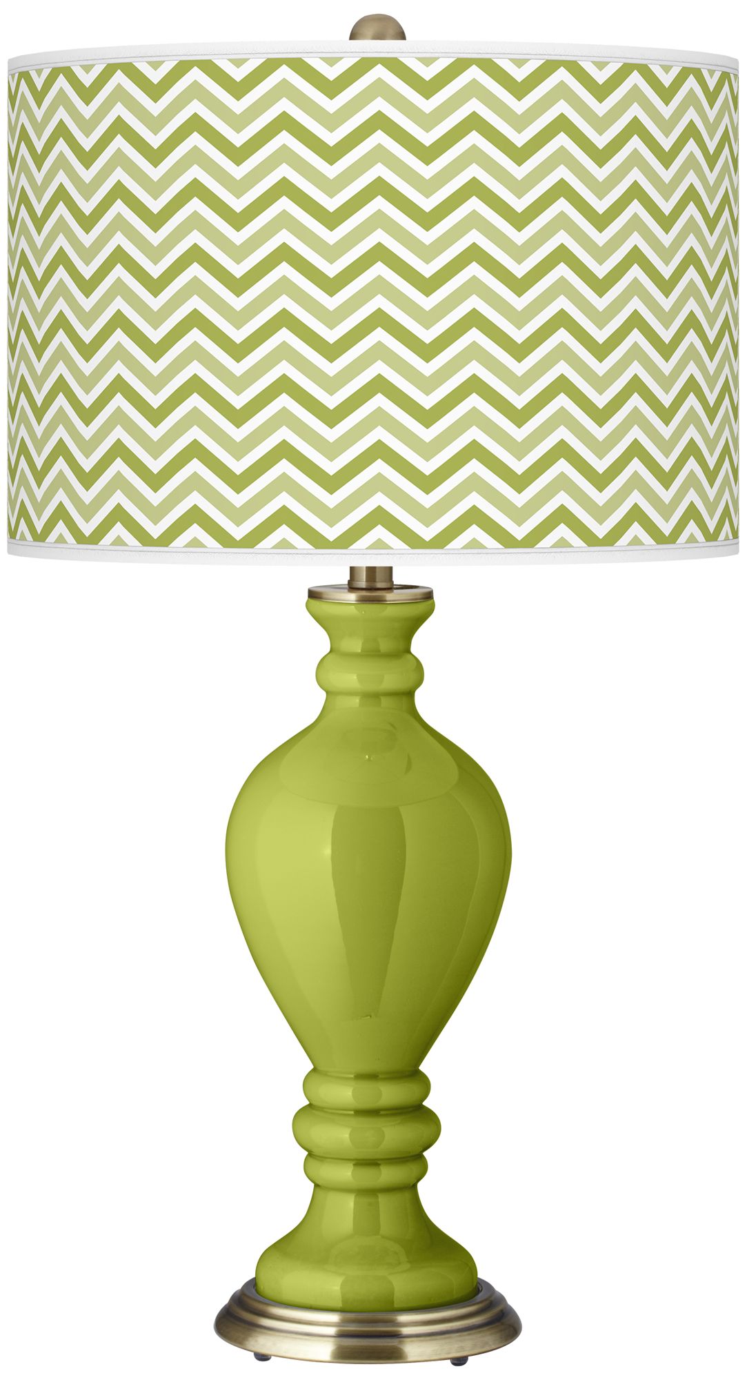 Parakeet Narrow Zig Zag Civitia Table Lamp