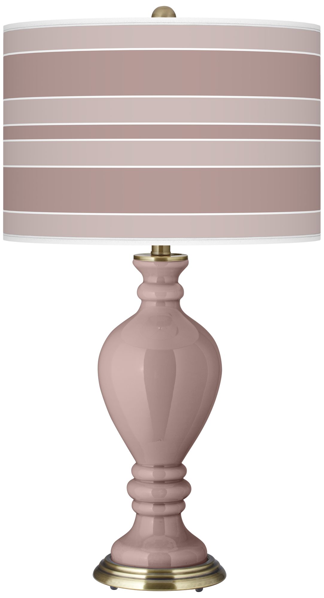 Dressy Rose Bold Stripe Civitia Table Lamp