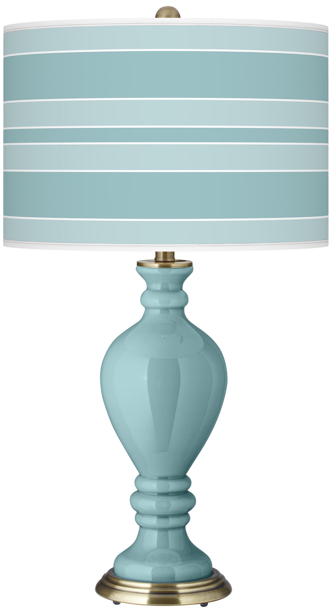 Raindrop Bold Stripe Civitia Table Lamp