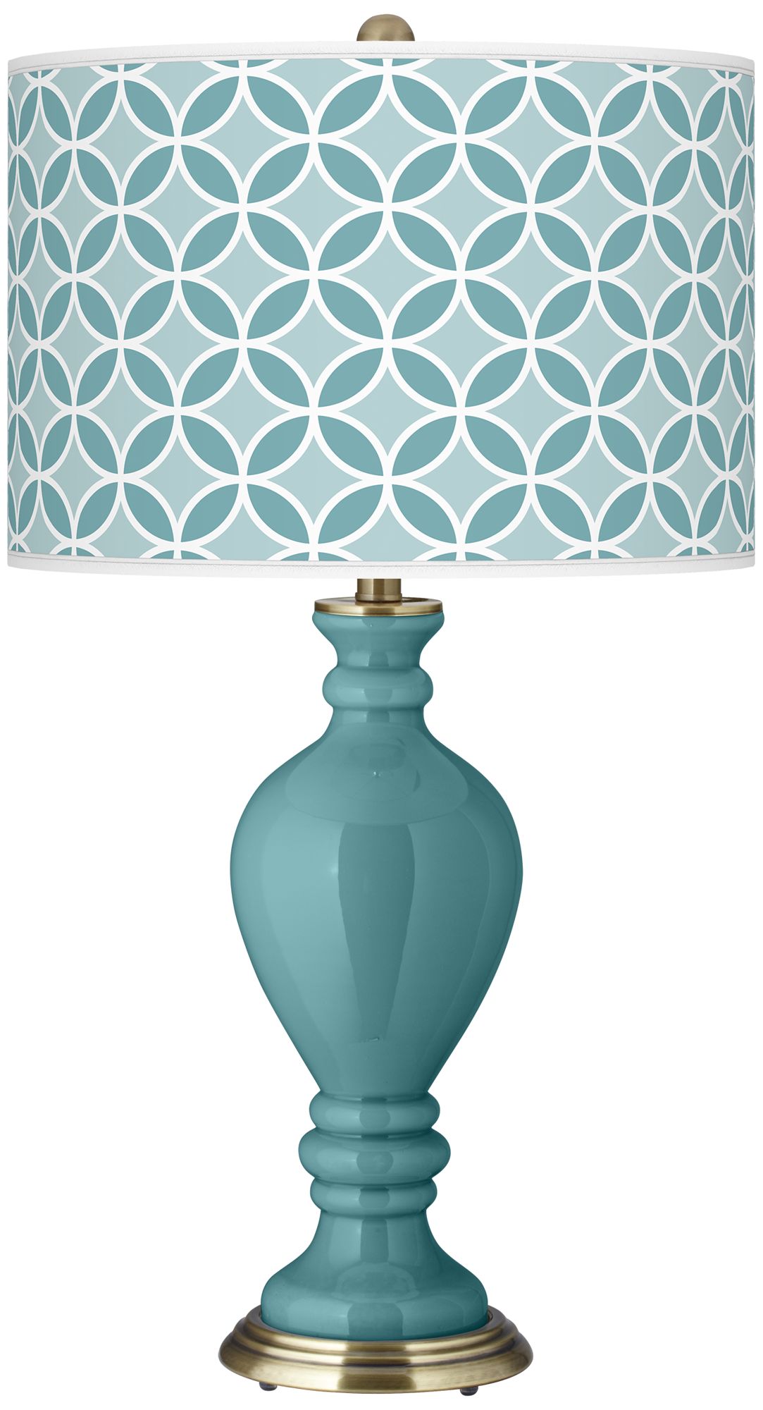 Reflecting Pool Circle Rings Civitia Table Lamp