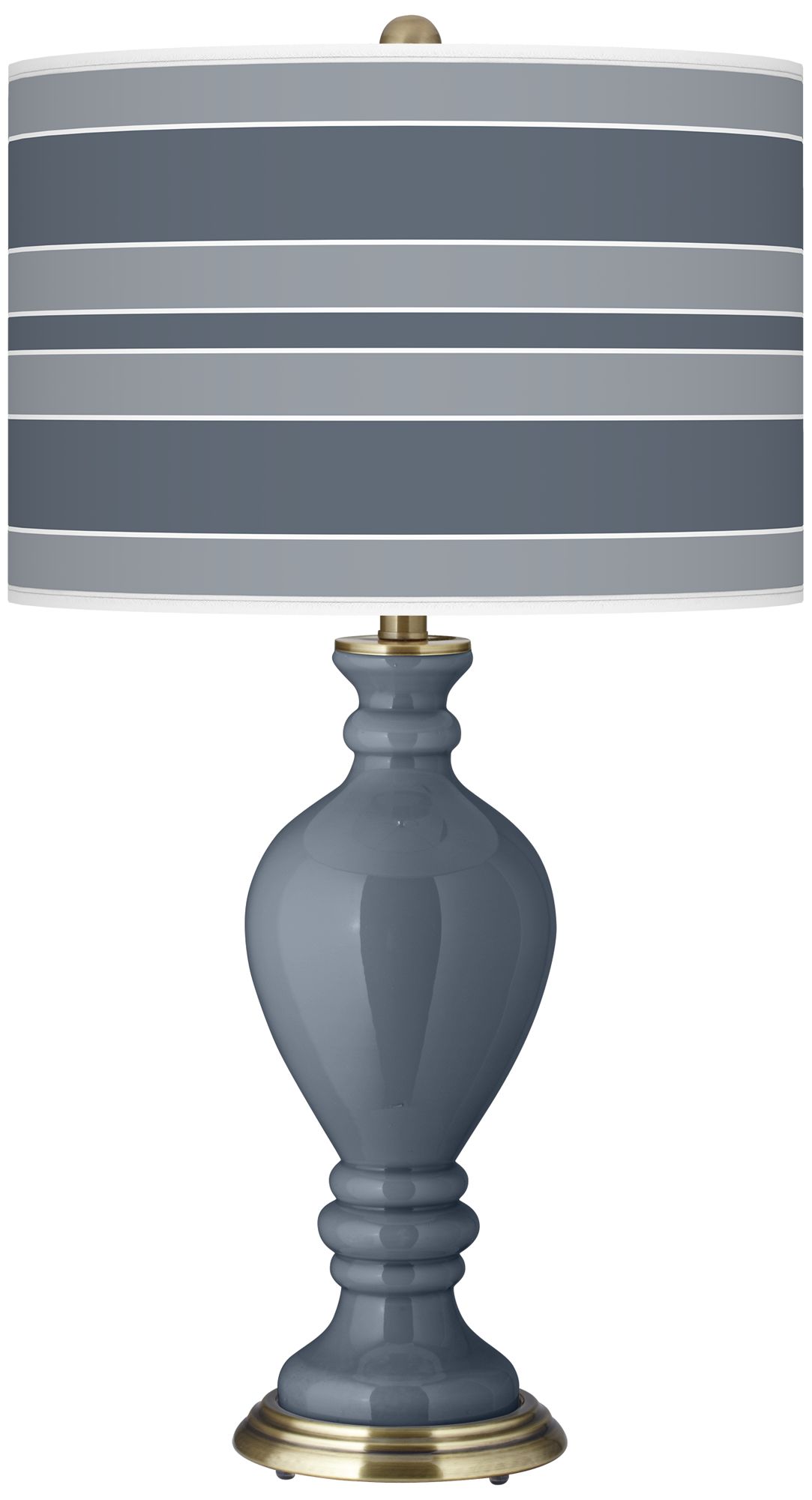 Granite Peak Bold Stripe Civitia Table Lamp