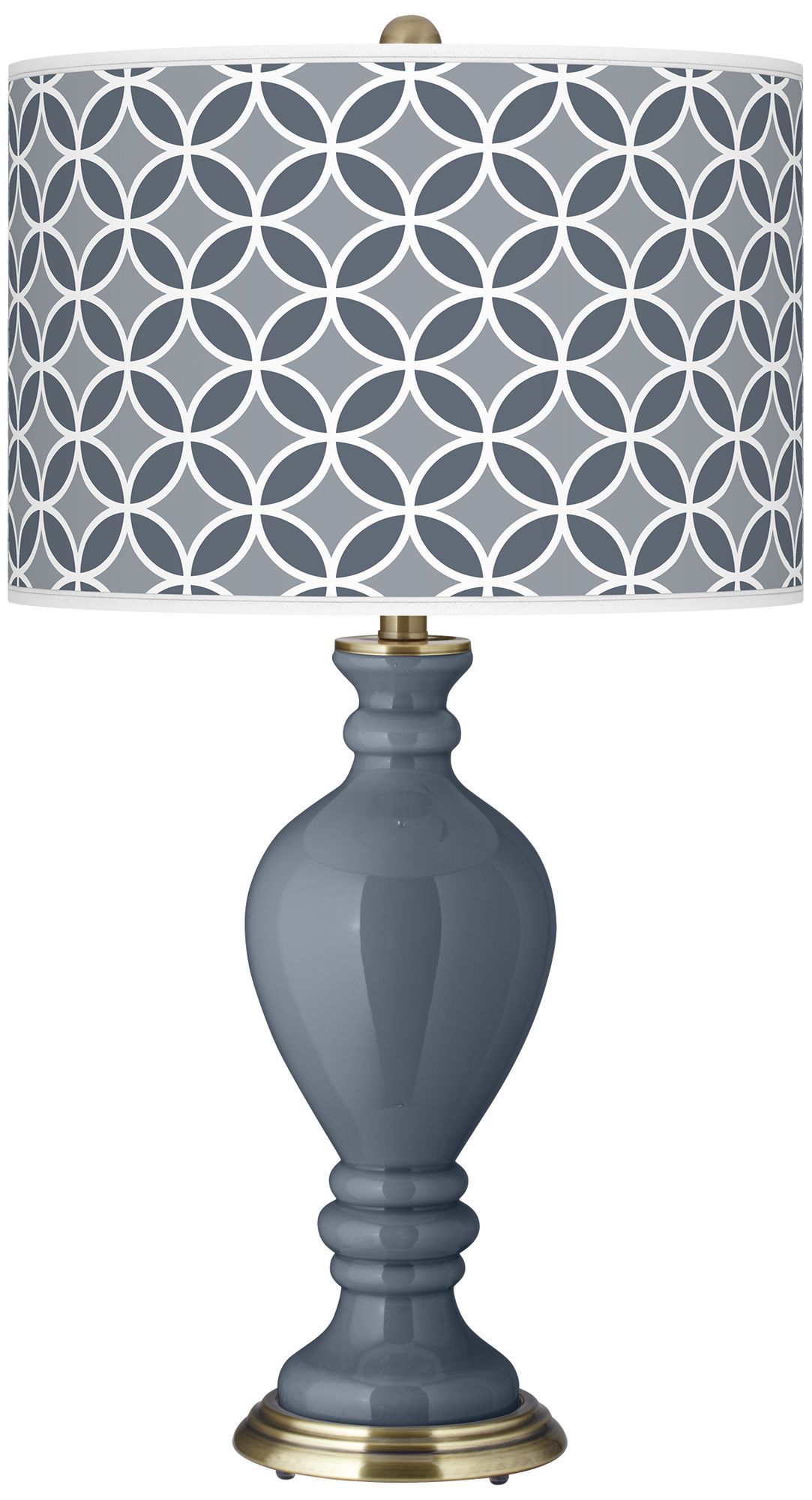 Granite Peak Circle Rings Civitia Table Lamp