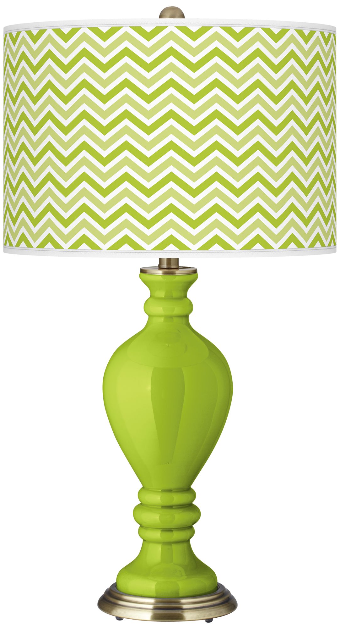 Tender Shoots Narrow Zig Zag Civitia Table Lamp