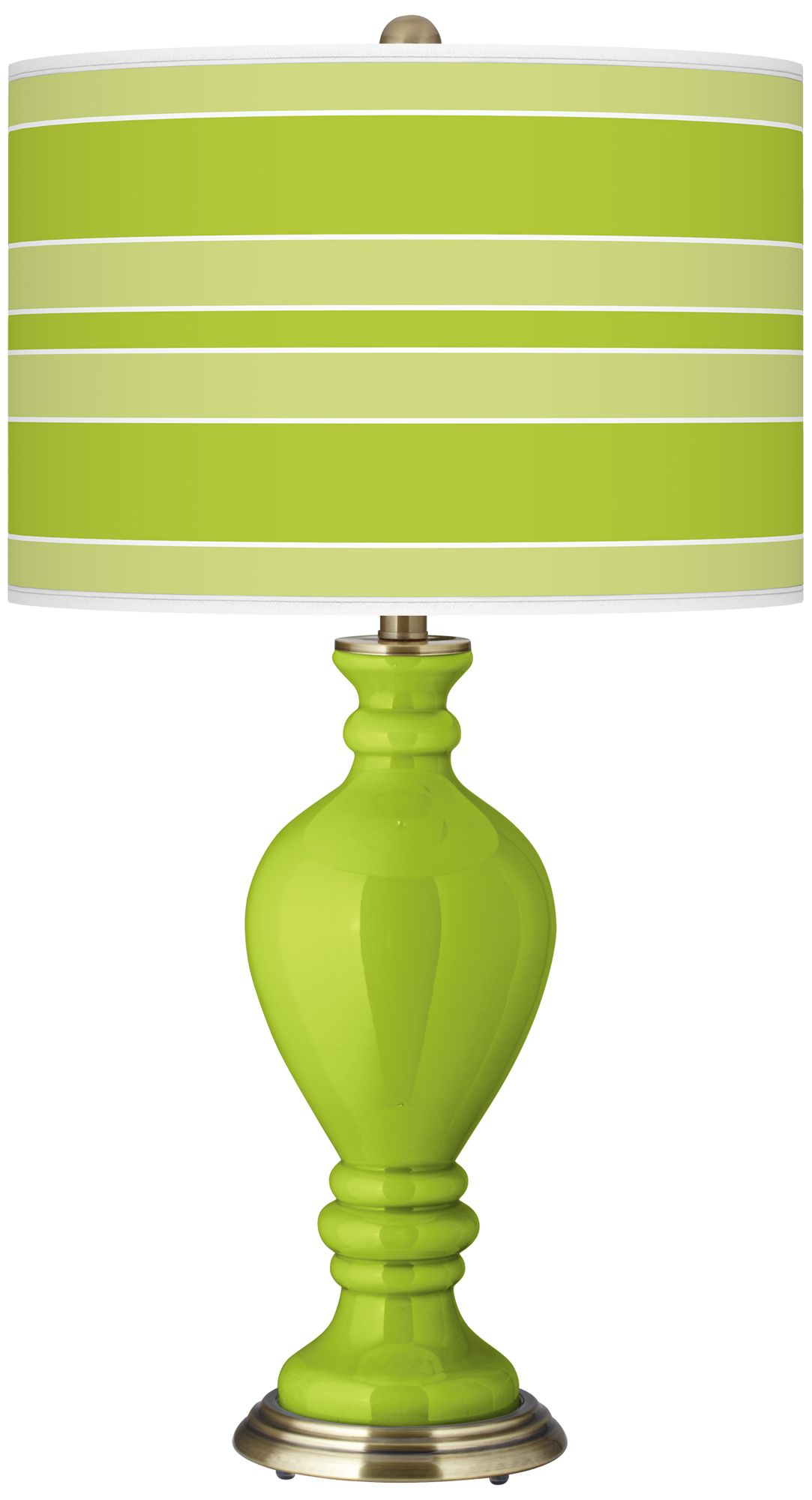 Tender Shoots Bold Stripe Civitia Table Lamp