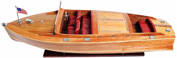Chris Craft Runabout Ship Model