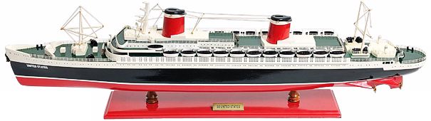 SS United States Ship Model