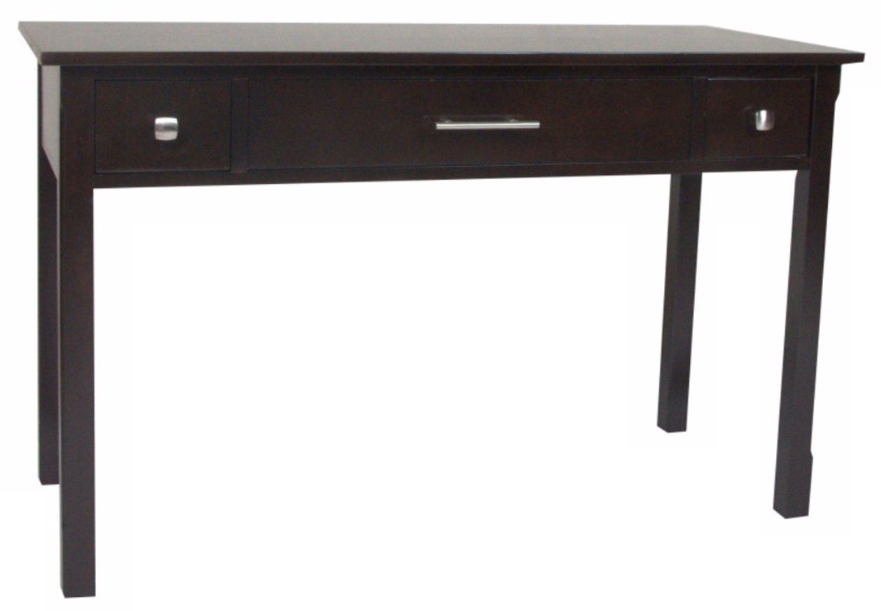 Avalon Dark American Brown Wood Office Desk