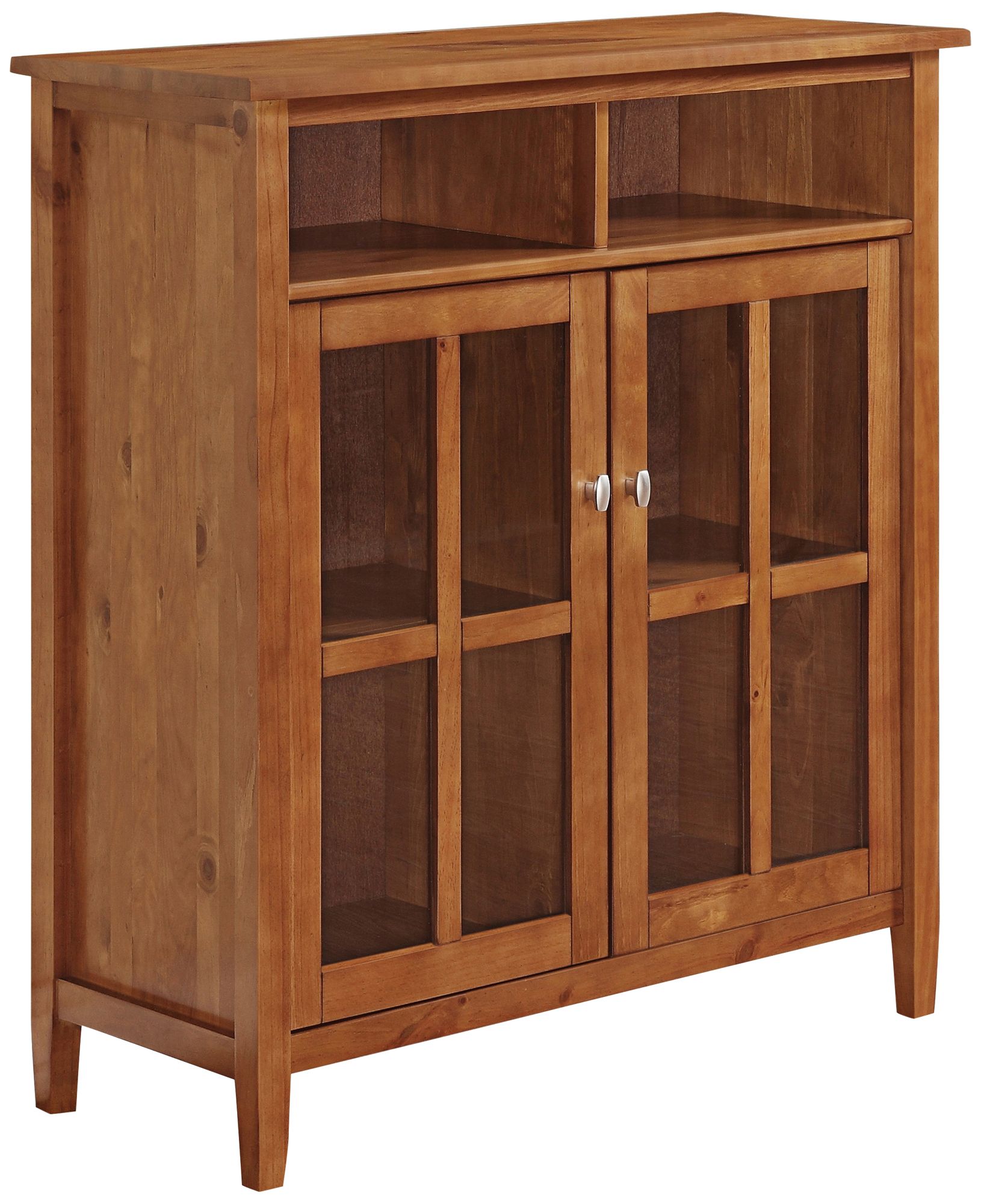 Warm Shaker Honey Brown Medium Storage Cabinet