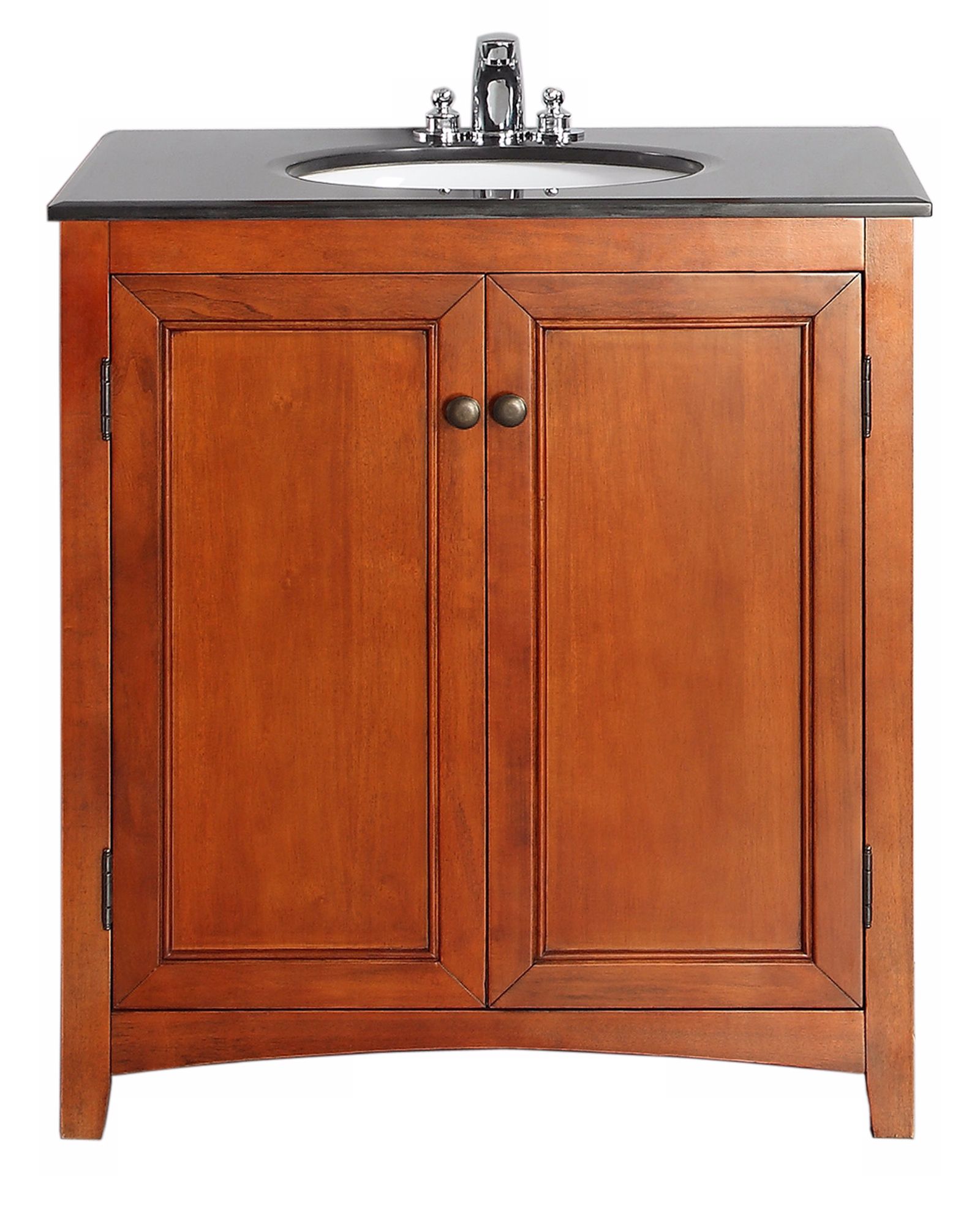 Yorkville 30" Wide Cinnamon Brown Single Sink Vanity
