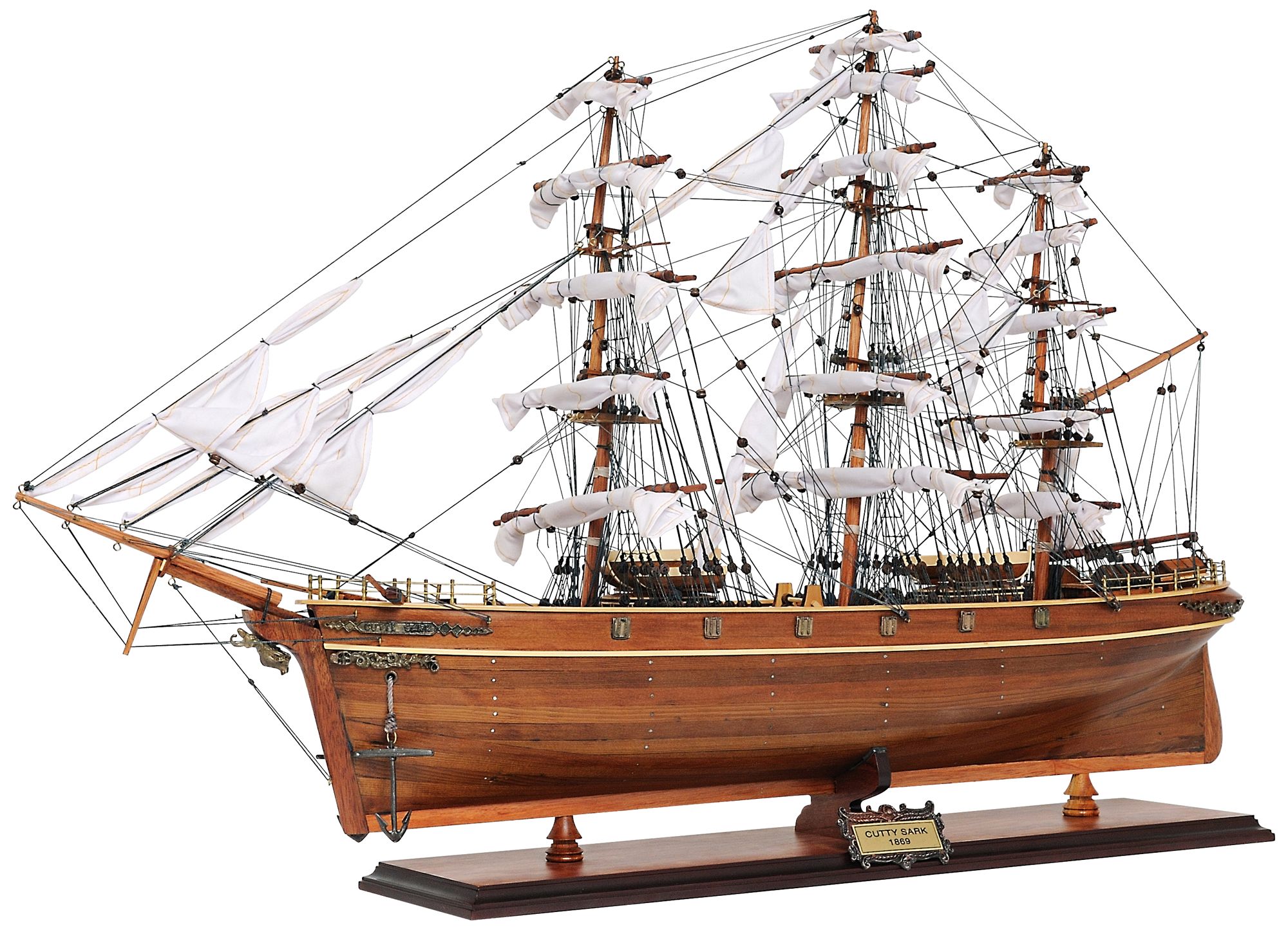 Cutty Sark Hand-Crafted Replica Model Clipper Ship