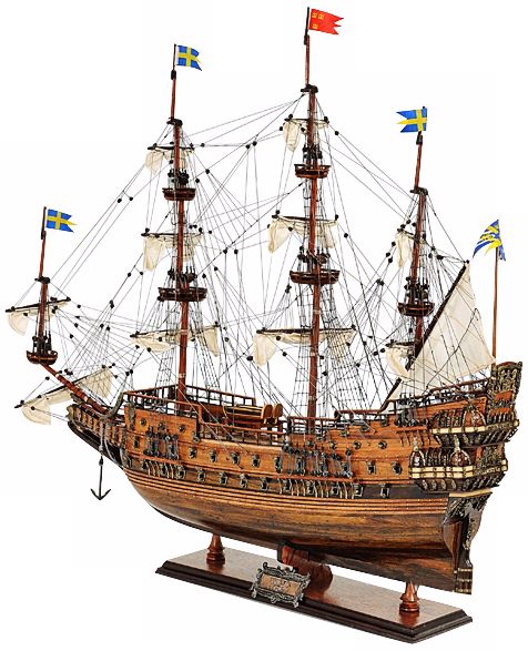 Wasa Medium Warship Model