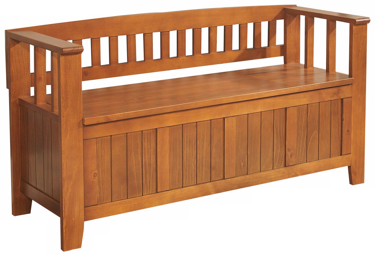 Acadian Light Brown Entryway Bench