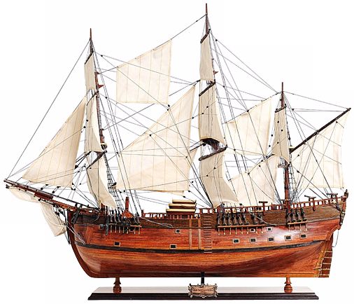 H.M.S. Endeavour Model Ship