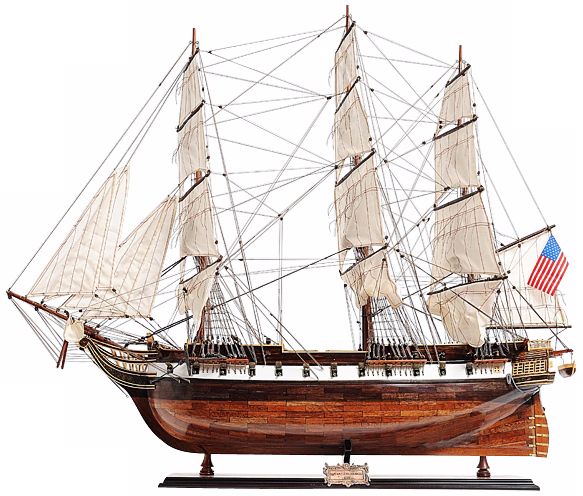 Exclusive Edition USS Constellation Sailboat Replica Model