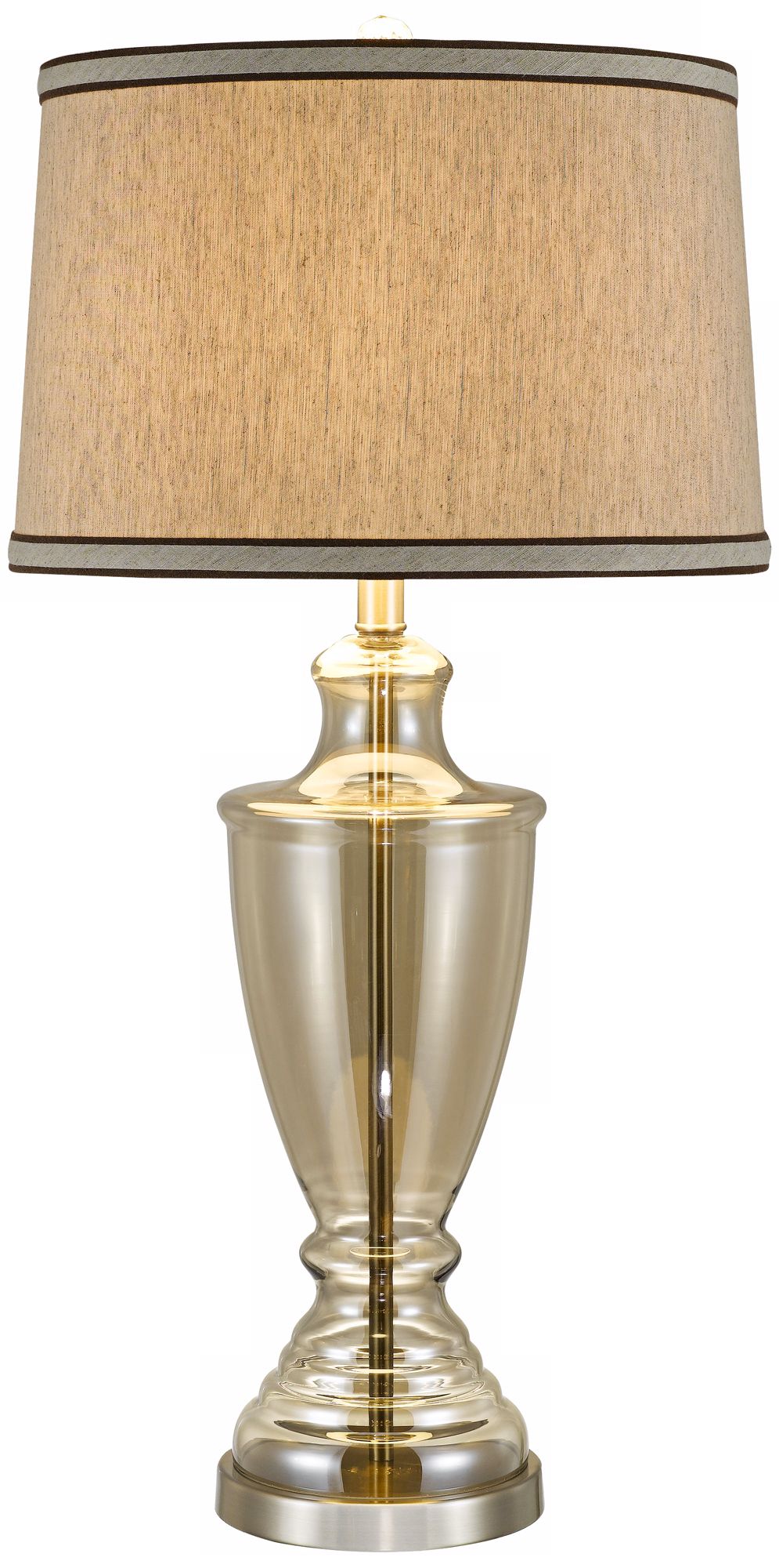 Anastasia Classic Champagne Glass Table Lamp