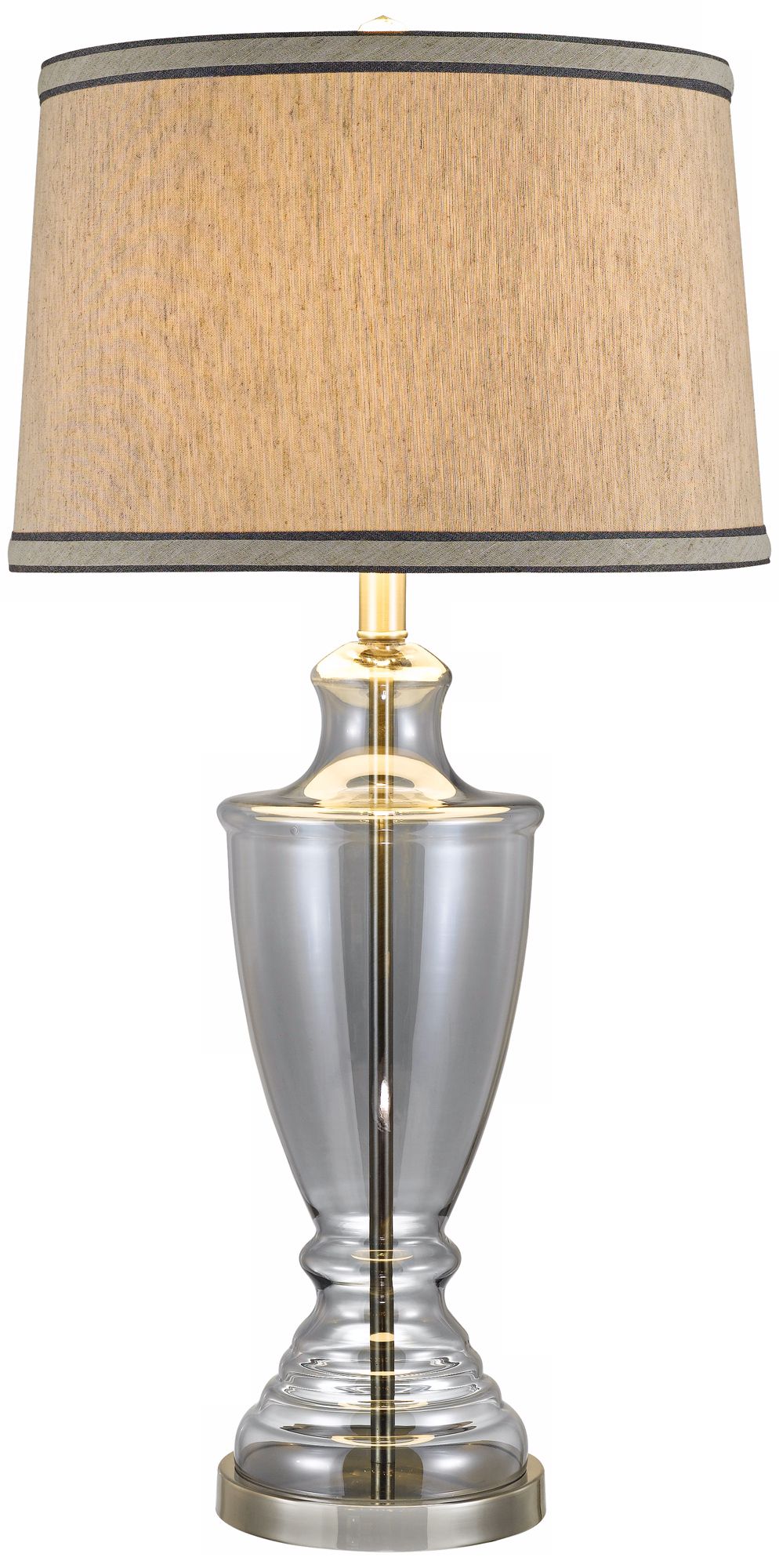 Anastasia Classic Light Blue Glass Table Lamp