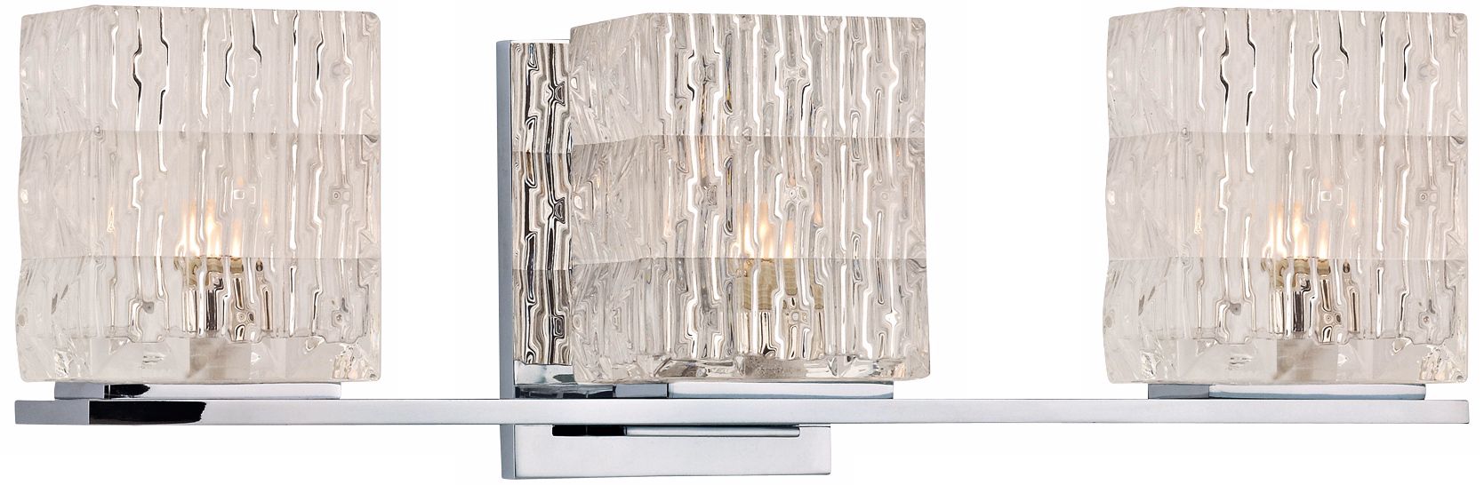 Torrington 19" Wide Polished Chrome Bath Light