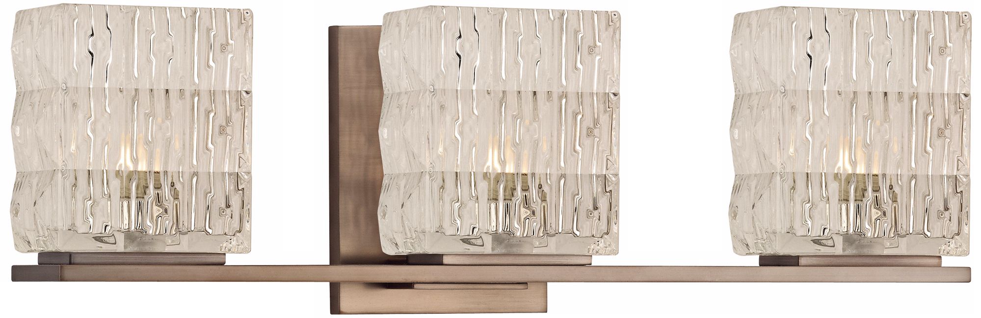 Torrington 19" Wide Brushed Bronze Bath Light