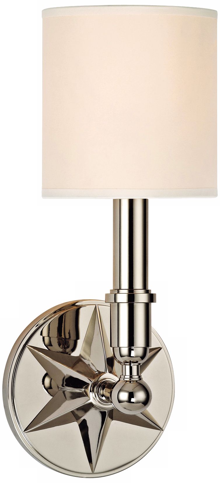 Bethesda 14" High Polished Nickel Wall Sconce