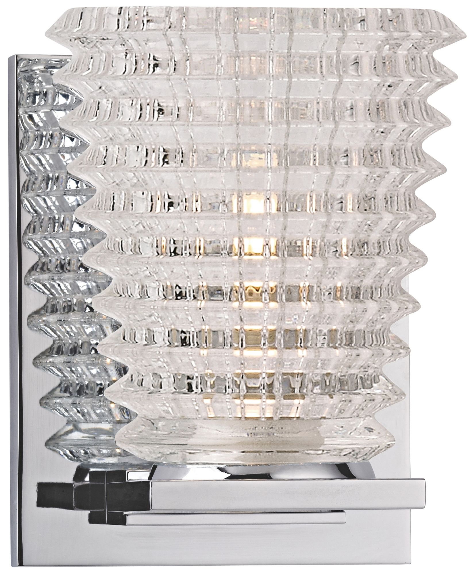 Conway 5 3/4" High Polished Chrome Wall Sconce