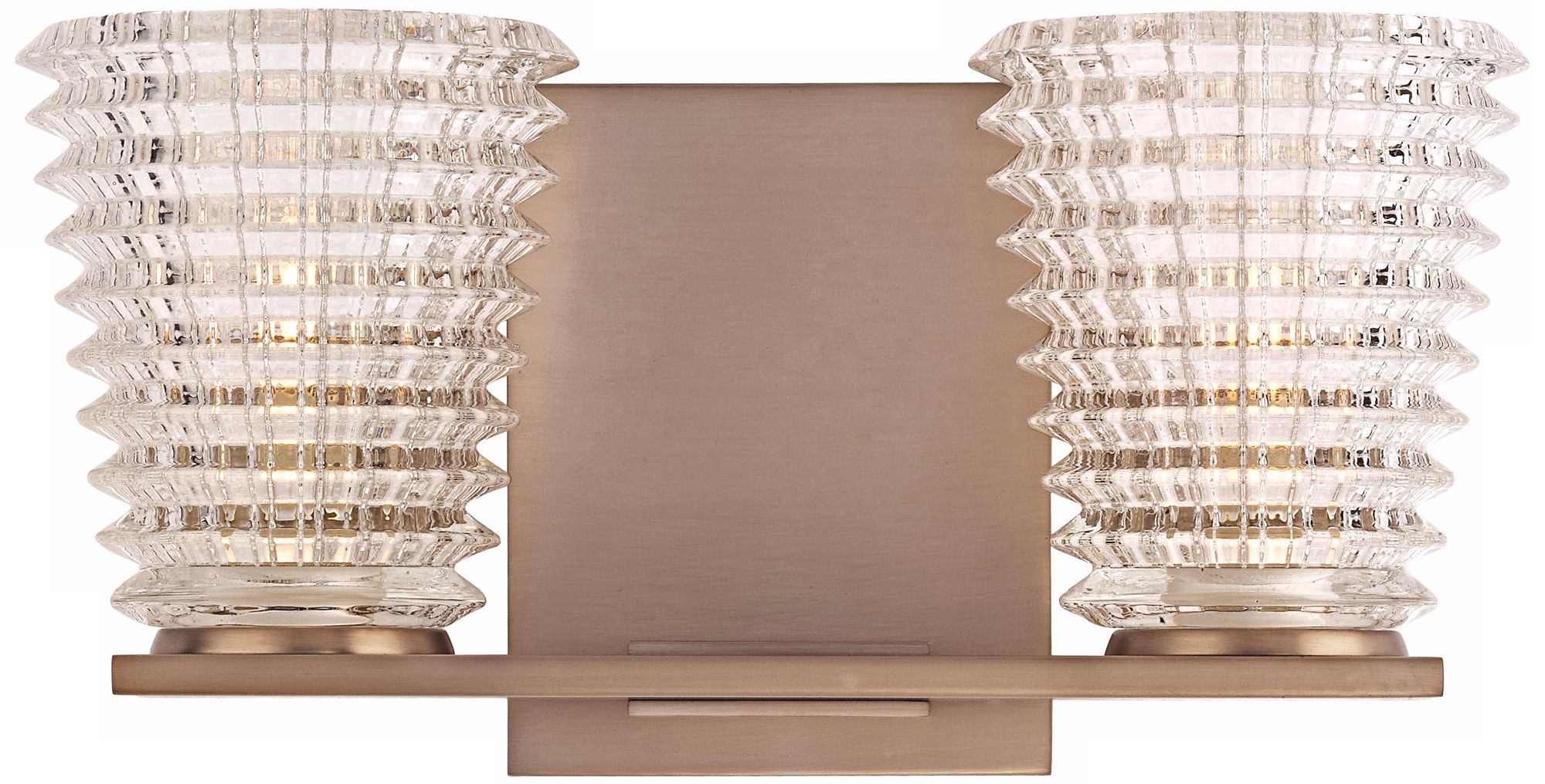 Conway 11 3/4" Wide 2-Light Brushed Bronze Wall Sconce