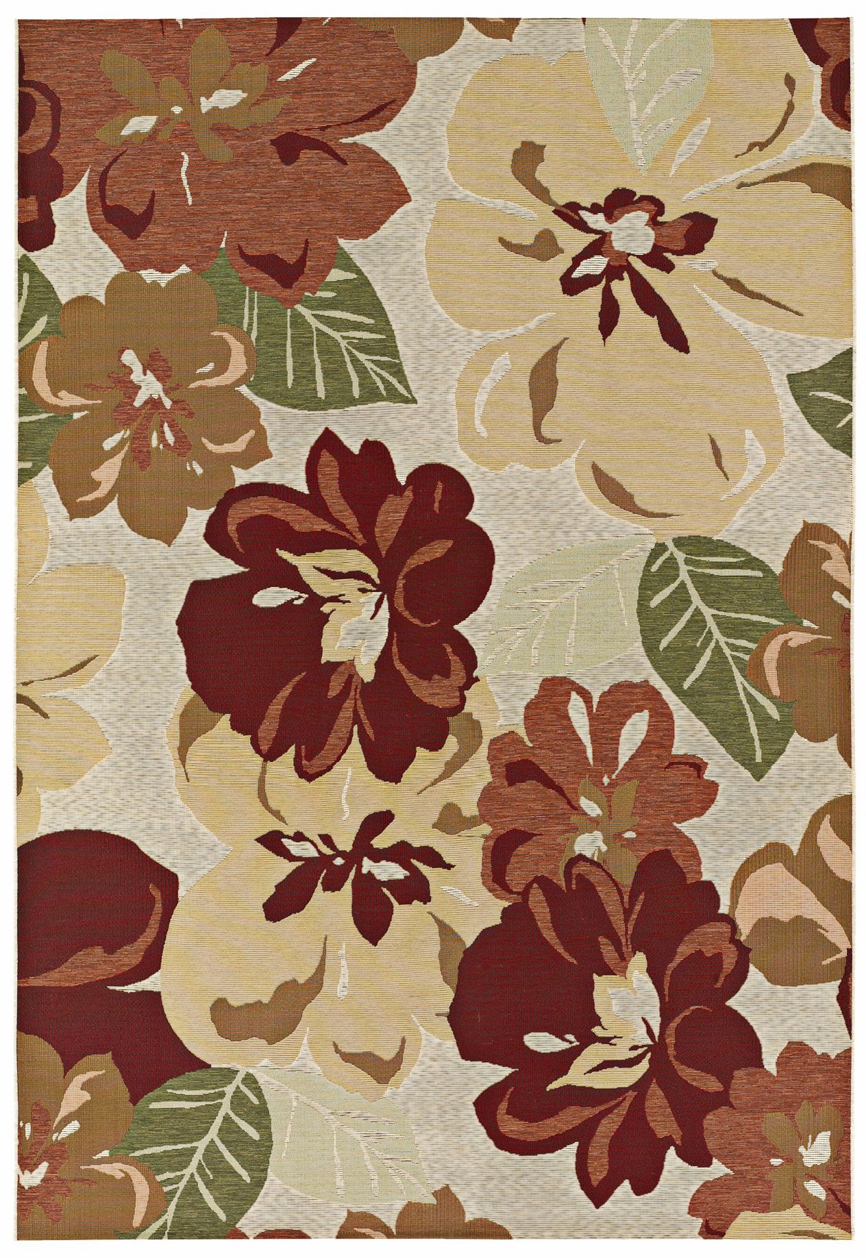 Dolce 4055063 Novella Rose Bud Floral Area Rug