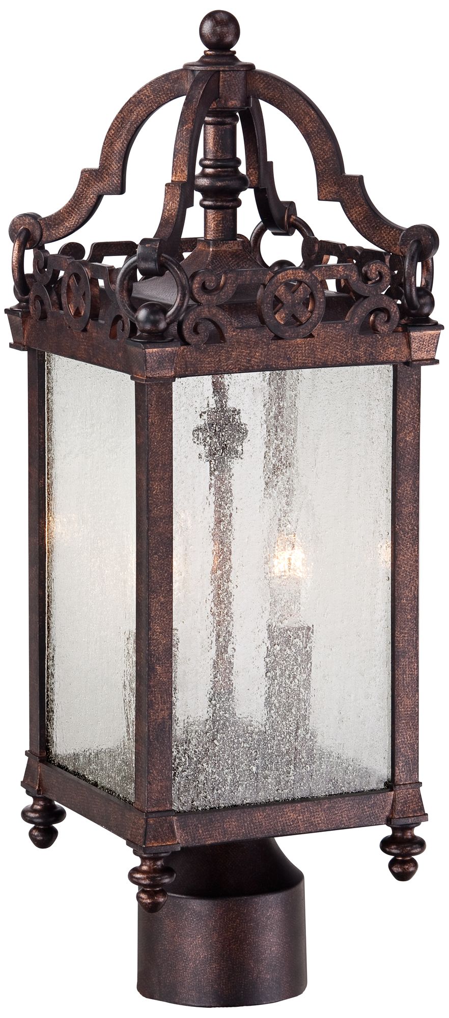 Drake™ 19 3/4" High Bronze Outdoor Post Light