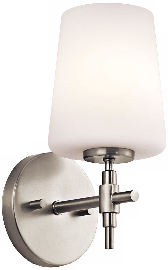Kichler Arvella 10 1/2" High Brushed Nickel Wall Sconce