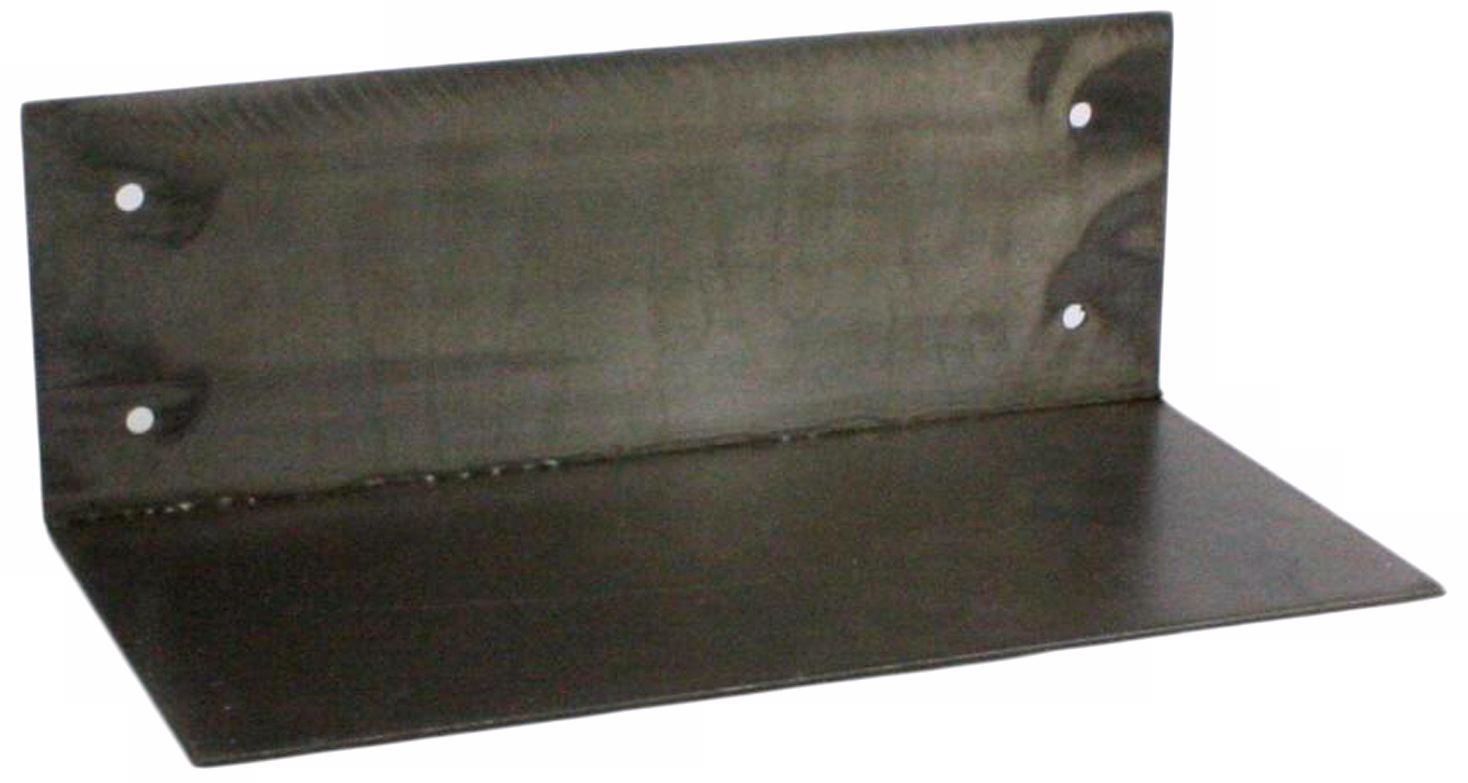 River Street 10" Wide Hand-Forged Iron Shelf