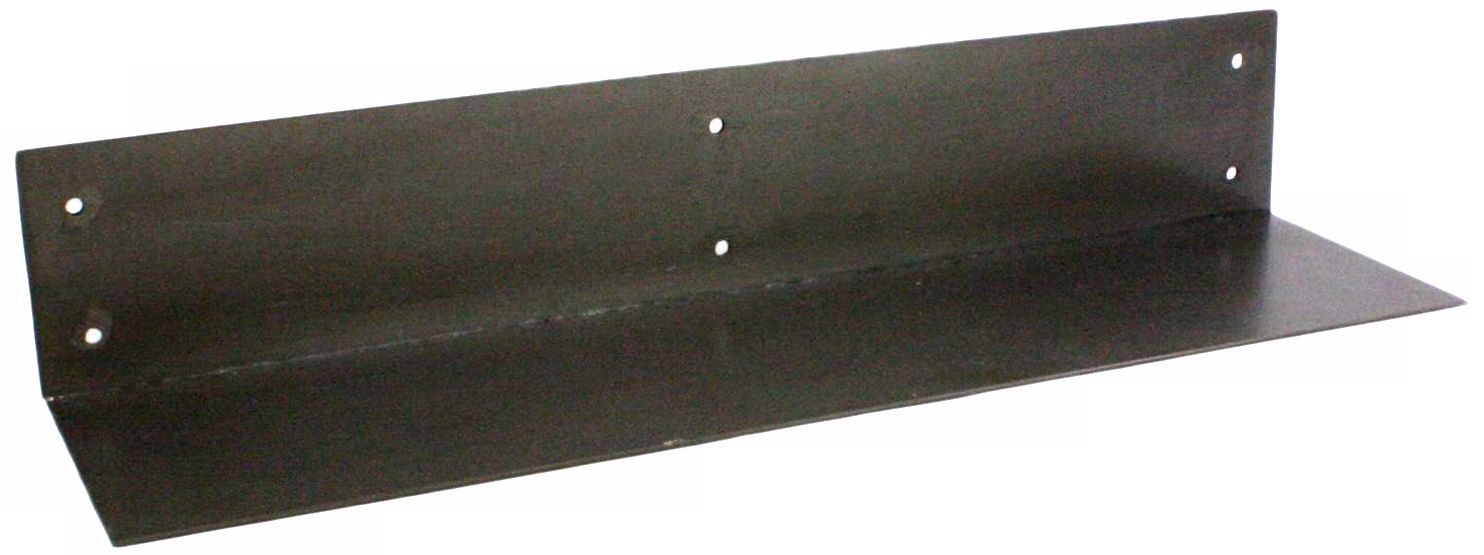 River Street 20" Wide Hand-Forged Iron Shelf