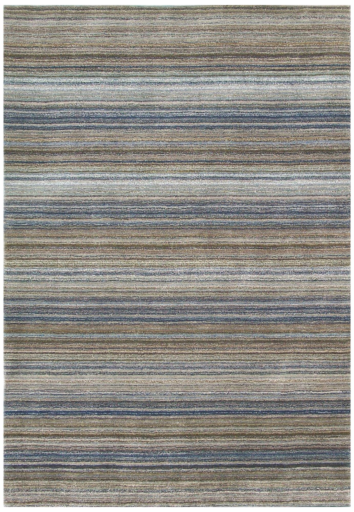 Fantasy Collection 1305 Blue Wool Area Rug