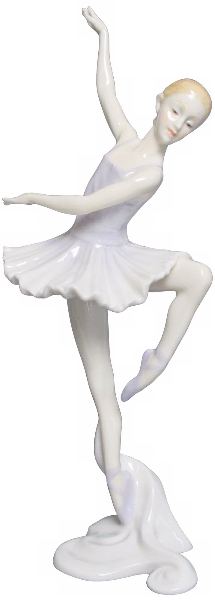 Lilting Grace Violet Porcelain Ballerina Figurine