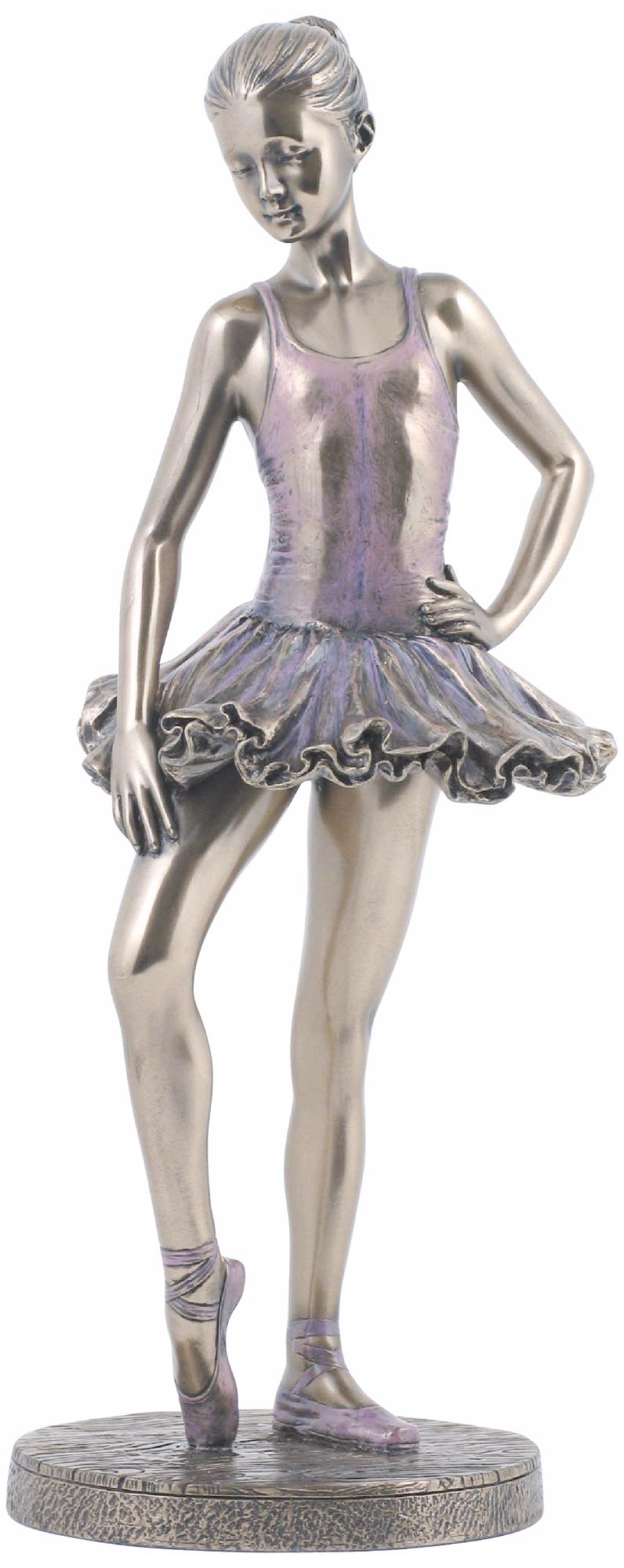 Final Check Bronze Ballerina Figurine