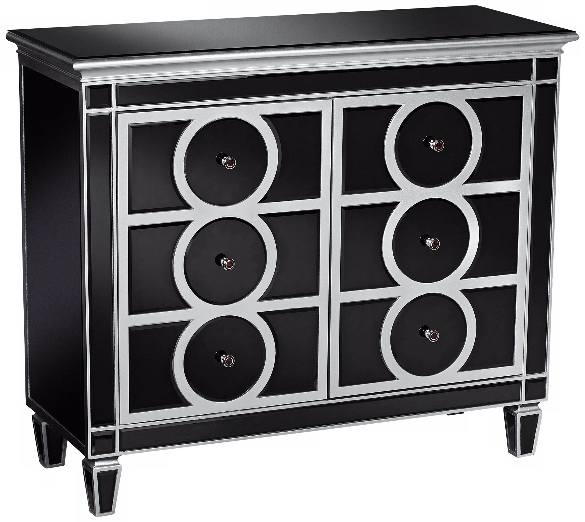 Rodeo Mirror Black Chest