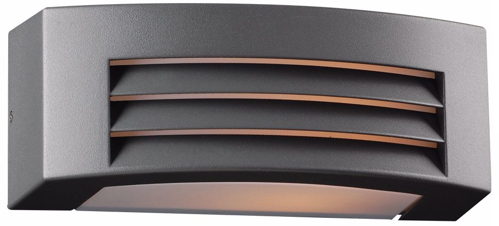 Luciano 11 1/2" Wide Bronze Outdoor Wall Light
