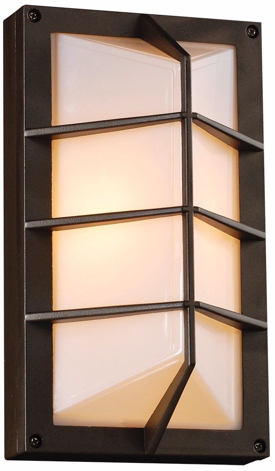 Expo 11" High Bronze Outdoor Wall Light