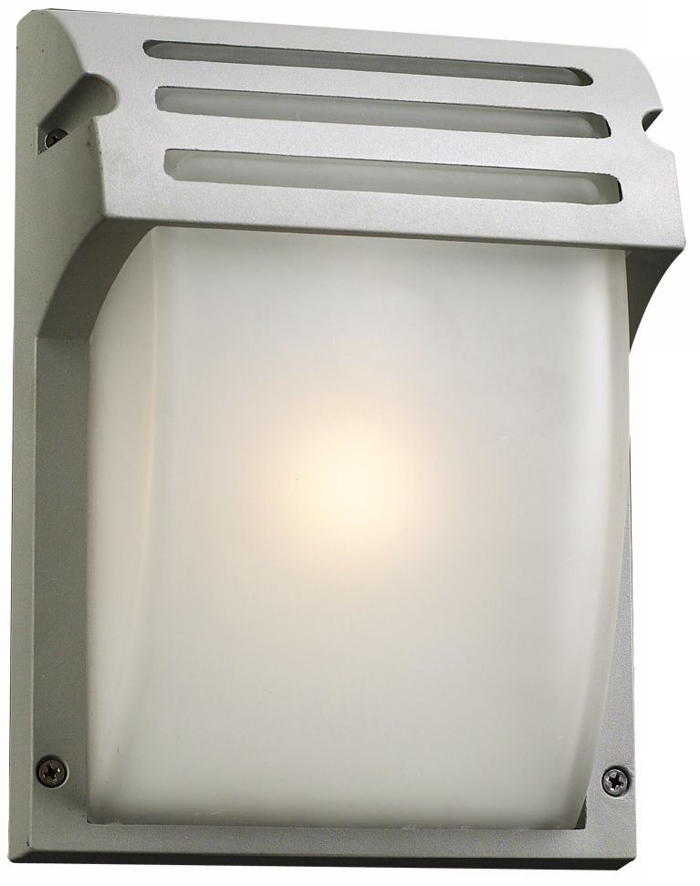 Moser 9 3/4" High Silver Outdoor Wall Light