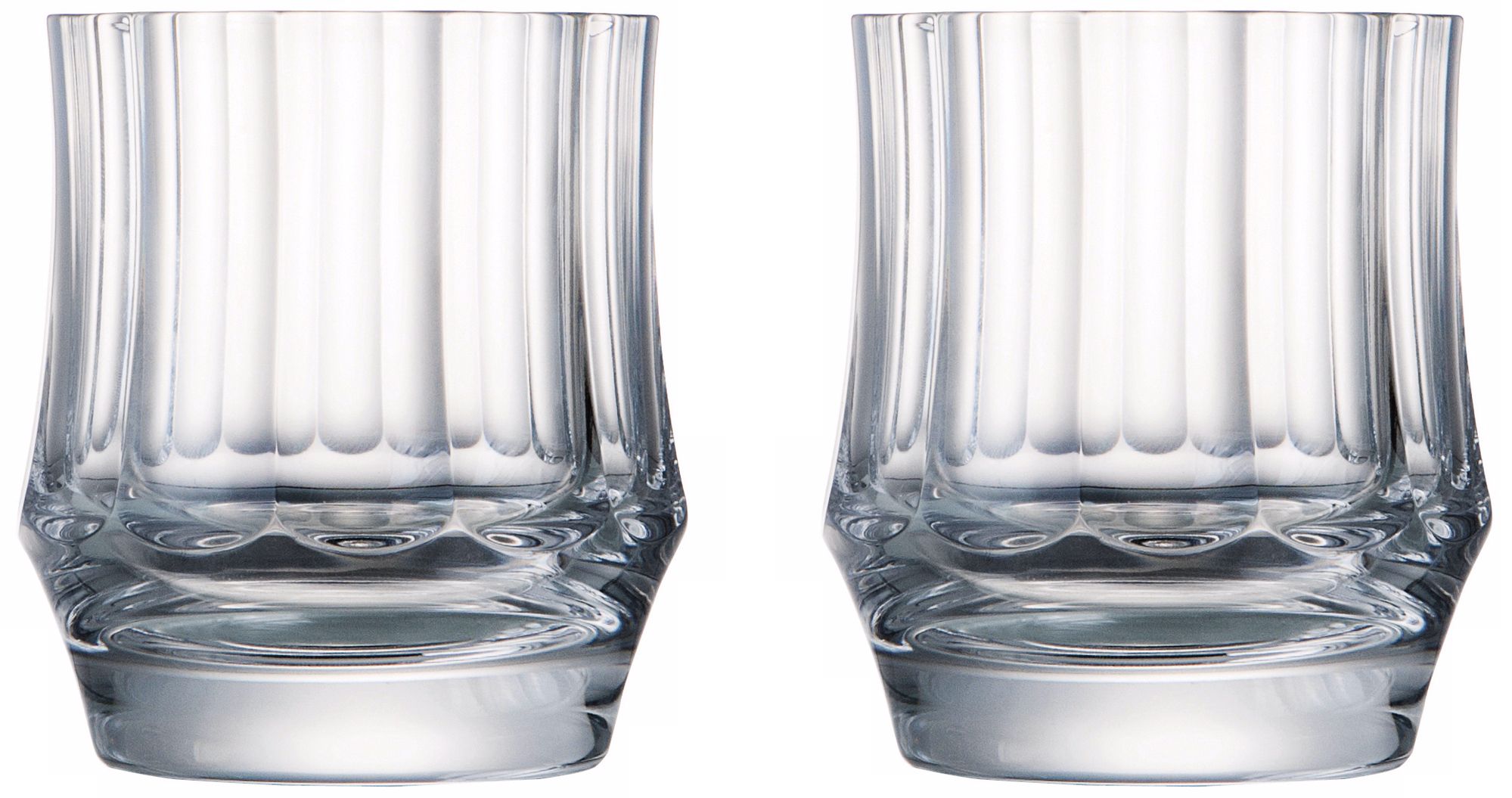 Central Park Collection Set of 2 Crystal Glasses