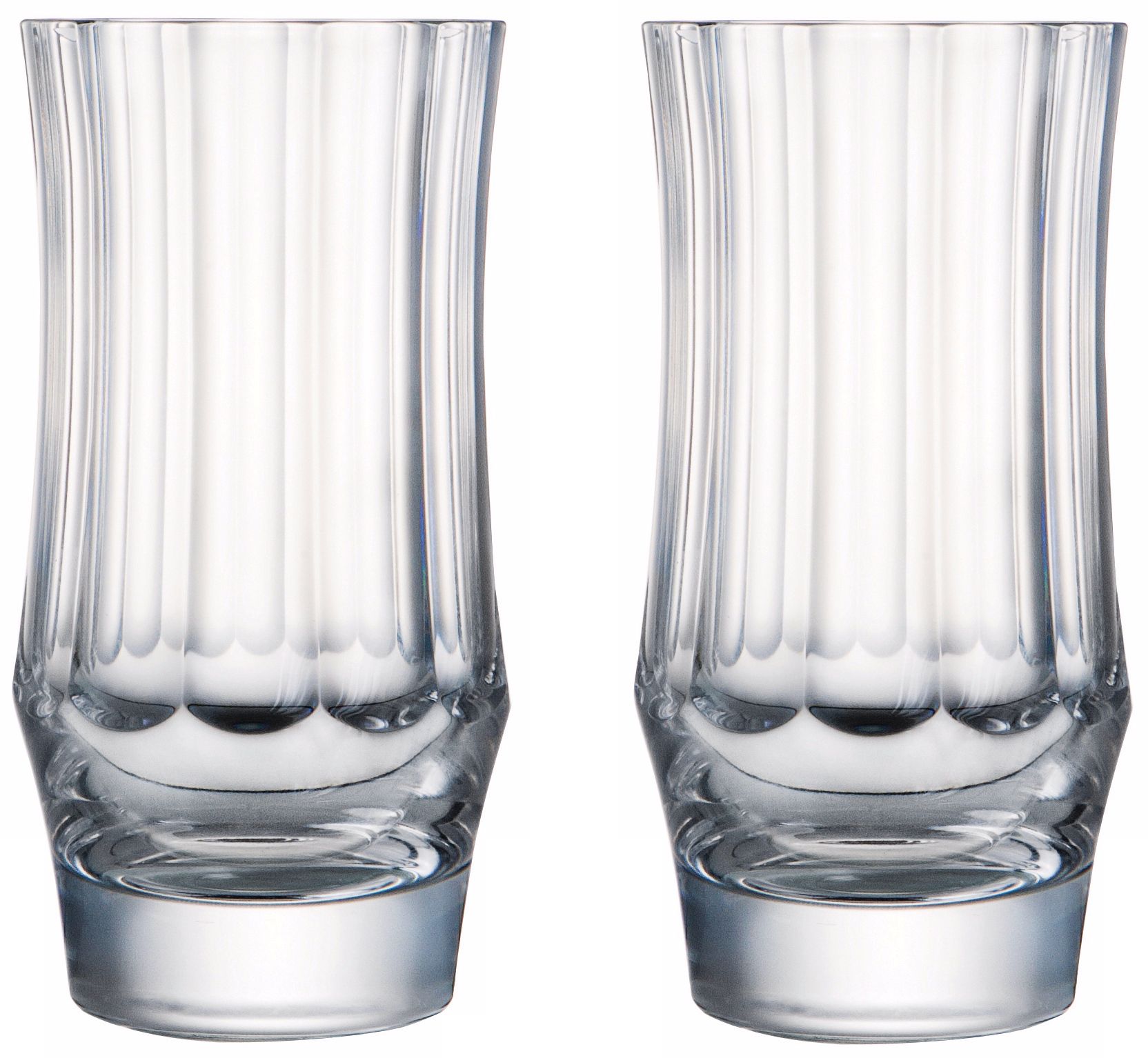 Central Park Collection Set of 2 Crystal Highball Glasses