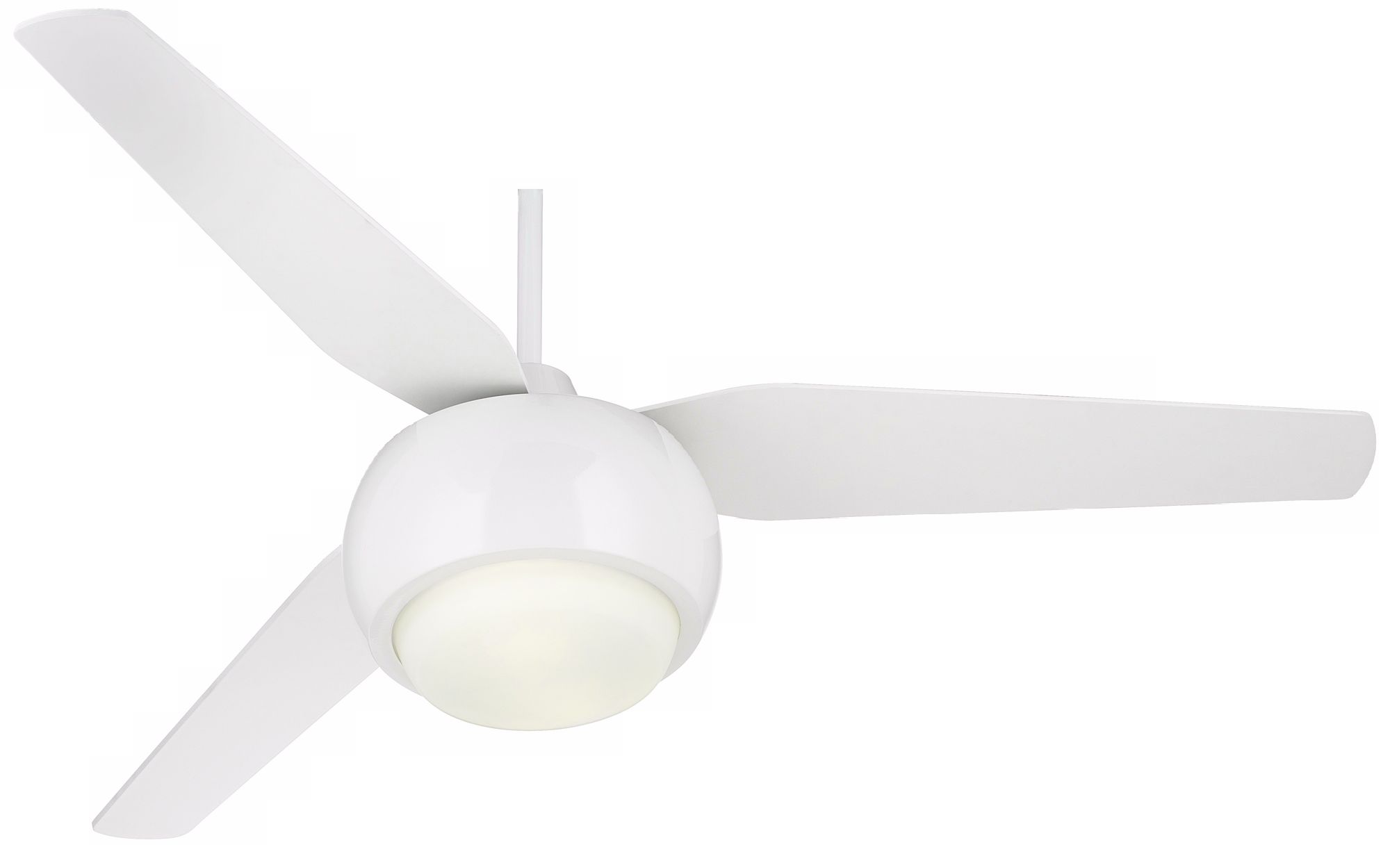 54" Casa Reaction White Ceiling Fan
