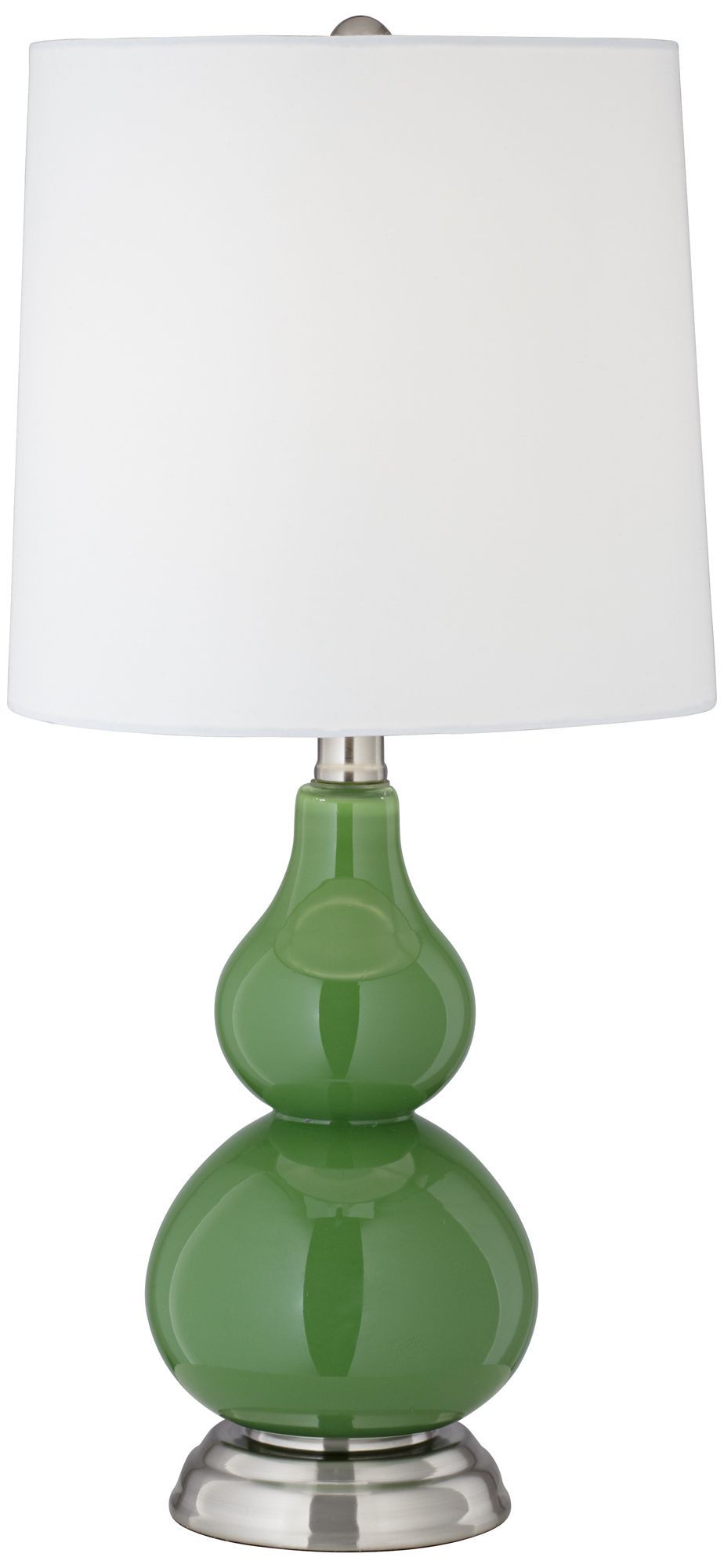 Gecko Green Small Gourd Accent Table Lamp